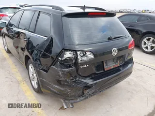 2015 Volkswagen Golf SportWagen TDI SE with VIN 3VWFA7AU8FM507037, listed as a IAAI auction lot 41491550 with 116,751 mi miles. Bid and sale history available at carsss.com. Image 17.