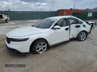 2024 Honda Accord LX z VIN 1HGCY1F25RA078867, wystawiony jako Copart lot #47205375 z przebiegiem Nie podano mil oraz Nie do naprawy. Historia ofert i sprzedaży dostępna na DreamBid. Obrazek 1.
