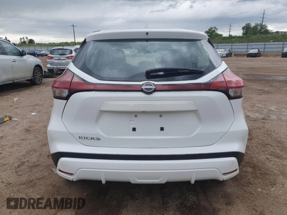 2023 Nissan Kicks S z VIN 3N1CP5BV2PL512339, wystawiony jako Copart lot #59963495 z przebiegiem 93 214 mil mil oraz Czysty tytuł • Clean title. Historia ofert i sprzedaży dostępna na DreamBid. Obrazek 6.