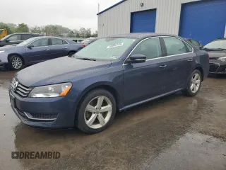 2013 Volkswagen Passat SE with VIN 1VWBP7A3XDC094024, listed as a Copart auction lot 55808105 with 96,691 mi miles and Salvage title. Bid and sale history available at DreamBid. Image 1.