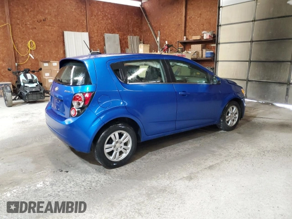 2016 Chevrolet Sonic LT z VIN 1G1JC6SG8G4161782, wystawiony jako Copart lot #59037525 z przebiegiem 59 007 mil mil oraz Szkoda całkowita • Salvage title. Historia ofert i sprzedaży dostępna na DreamBid. Obrazek 3.