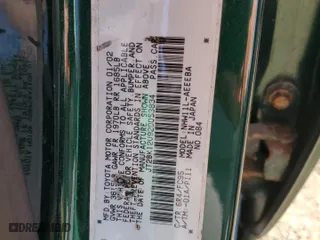 2002 Toyota Prius with VIN JT2BK12U920053834, listed as a Copart auction lot 72598834 with 310,920 mi miles and Clean Title. Bid and sale history available at carsss.com. Image 12.