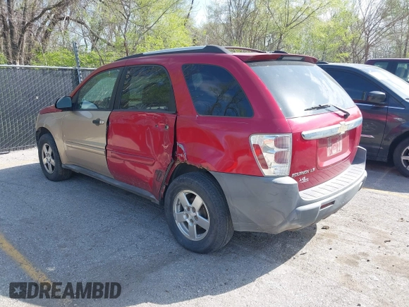 2005 Chevrolet Equinox LS with VIN 2CNDL13F456017800, listed as a IAAI auction lot 41967719 with 235,054 mi miles. Bid and sale history available at carsss.com. Image 3.