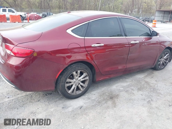 2015 Chrysler 200 Limited with VIN 1C3CCCAB1FN590621, listed as a IAAI auction lot 41958860 with 142,206 mi miles and . Bid and sale history available at DreamBid. Image 4.