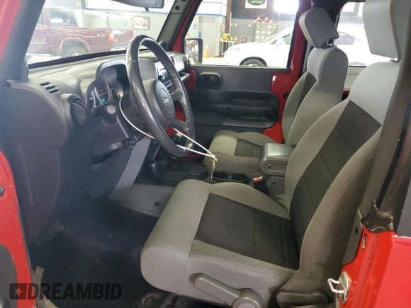 2010 Jeep Wrangler Sport with VIN 1J4AA2D14AL185552, listed as a Copart auction lot 54823975 with 148,999 mi miles and Clean Title. Bid and sale history available at carsss.com. Image 7.
