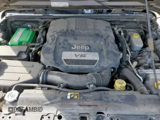 2017 Jeep Wrangler Unlimited Sport with VIN 1C4HJWDG6HL627015, listed as a Copart auction lot 63864755 with 113,443 mi miles and Salvage title. Bid and sale history available at DreamBid. Image 11.