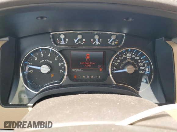 2012 Ford F-150 XL with VIN 1FTFW1CF3CFC24685, listed as a Copart auction lot 55337575 with 85,126 mi miles and Clean Title. Bid and sale history available at carsss.com. Image 9.