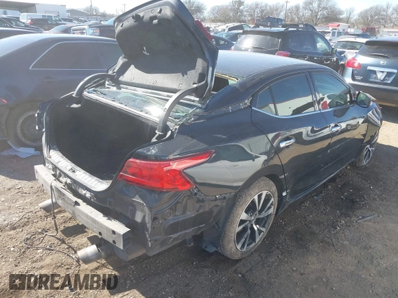 2016 Nissan Maxima SV with VIN 1N4AA6AP4GC378580, listed as a IAAI auction lot 41671281 with 122,866 mi miles and . Bid and sale history available at DreamBid. Image 4.