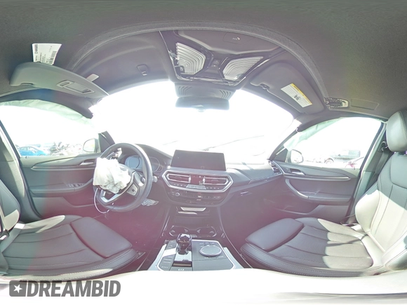2022 BMW X3 sDrive30i with VIN 5UX43DP0XN9M49063, listed as a Copart auction lot 51497305 with 15,962 mi miles and Salvage Title. Bid and sale history available at DreamBid. Image 14.