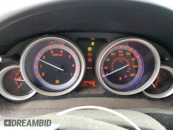 2009 Mazda 6 i Touring with VIN 1YVHP82AX95M31622, listed as a Copart auction lot 47753745 with 224,642 mi miles and Salvage Title. Bid and sale history available at carsss.com. Image 9.