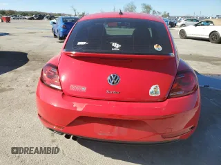 2017 Volkswagen Beetle 1.8T Fleet with VIN 3VWF17AT0HM611256, listed as a Copart auction lot 48166215 with 93,060 mi miles and Salvage Title. Bid and sale history available at carsss.com. Image 6.