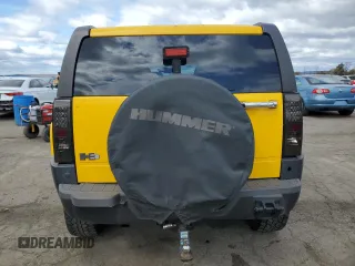 2006 Hummer H3 with VIN 5GTDN136368109788, listed as a Copart auction lot 53240495 with 148,975 mi miles and Salvage Title. Bid and sale history available at carsss.com. Image 6.