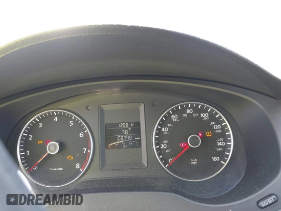 2012 Volkswagen Jetta SE z VIN 3VWDP7AJ2CM351066, wystawiony jako IAAI lot #42091019 z przebiegiem 108 748 mil mil oraz . Historia ofert i sprzedaży dostępna na DreamBid. Obrazek 7.