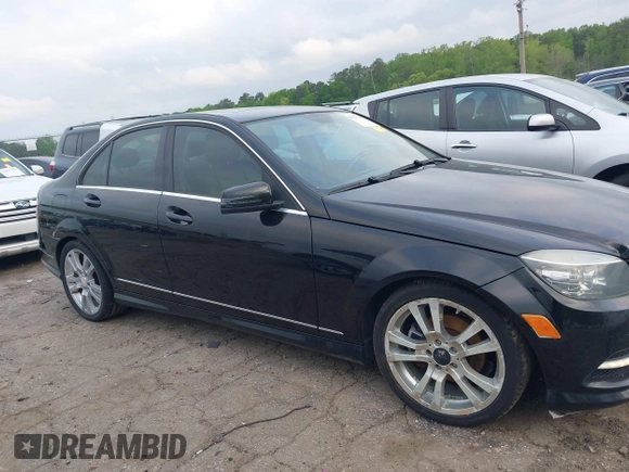 2011 Mercedes-Benz C-Class C 300 Sport with VIN WDDGF5EB7BA528433, listed as a IAAI auction lot 42027704 with 201,232 mi miles. Bid and sale history available at carsss.com. Image 13.