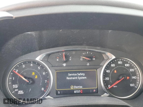 2023 Chevrolet Blazer LT with VIN 3GNKBDRS7PS221300, listed as a Copart auction lot 71954934 with 8,737 mi miles and Salvage title. Bid and sale history available at DreamBid. Image 9.