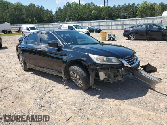 2014 Honda Accord LX z VIN 1HGCR2F33EA090912, wystawiony jako Copart lot #55754465 z przebiegiem Nie podano mil oraz Szkoda całkowita • Salvage title. Historia ofert i sprzedaży dostępna na DreamBid. Obrazek 4.
