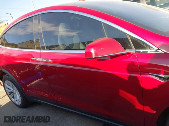2020 Tesla Model X Long Range with VIN 5YJXCDE22LF217014, listed as a IAAI auction lot 41845824 with 149,375 mi miles and . Bid and sale history available at DreamBid. Image 14.