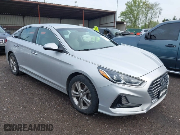2018 Hyundai Sonata SEL with VIN 5NPE34AFXJH643127, listed as a IAAI auction lot 42155285 with 72,421 mi miles and . Bid and sale history available at carsss.com. Image 1.