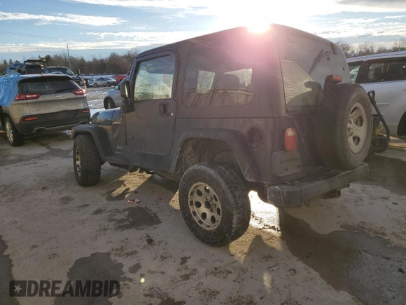 2006 Jeep Wrangler Sport Right Hand Drive with VIN 1J4F449S16P741407, listed as a Copart auction lot 88804015 with 182,059 mi miles and Salvage Title. Bid and sale history available at carsss.com. Image 2.
