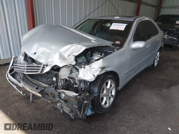 2007 Mercedes-Benz C with VIN WDBRF87H07F875598, listed as a IAAI auction lot 42104117 with 198,421 mi miles and . Bid and sale history available at DreamBid. Image 2.