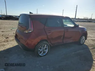 2024 Kia Soul LX with VIN KNDJ23AU7R7907608, listed as a Copart auction lot 48012815 with 34,367 mi miles and Salvage Title. Bid and sale history available at carsss.com. Image 3.