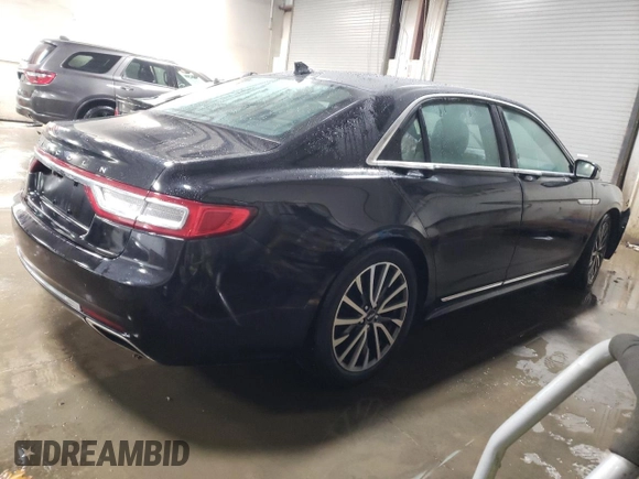 2020 Lincoln Continental Standard with VIN 1LN6L9PK1L5604673, listed as a Copart auction lot 86443424 with 43,158 mi miles and Salvage Title. Bid and sale history available at carsss.com. Image 3.