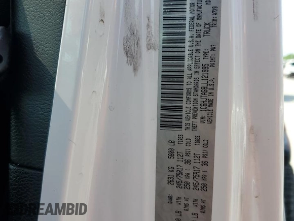 2020 Jeep Gladiator Sport S с VIN 1C6HJTAG8LL121995, выставлен на аукционе Copart как лот 57208555 с пробегом 118 545 миль миль и Чистый • Clean title. История ставок и продаж доступна на DreamBid. Изображение 12.