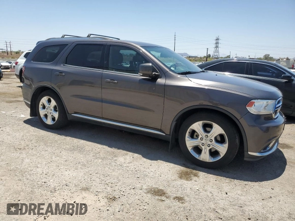 2014 Dodge Durango Limited with VIN 1C4RDHDG4EC494905, listed as a Copart auction lot 60565235 with 169,069 mi miles and Salvage title. Bid and sale history available at DreamBid. Image 4.