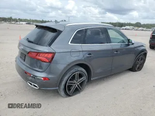 2018 Audi SQ5 Premium Plus with VIN WA1A4AFY0J2169916, listed as a Copart auction lot 65197153 with 75,478 mi miles. Bid and sale history available at carsss.com. Image 3.
