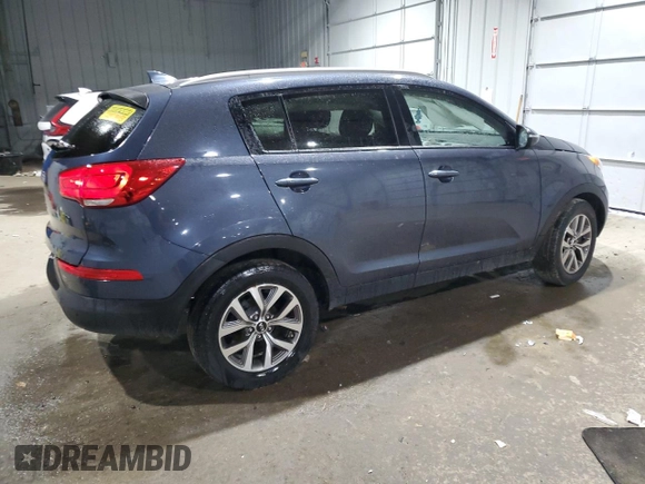 2014 Kia Sportage LX with VIN KNDPB3AC3E7582466, listed as a Copart auction lot 79408254 with 133,715 mi miles and Salvage Title. Bid and sale history available at carsss.com. Image 3.