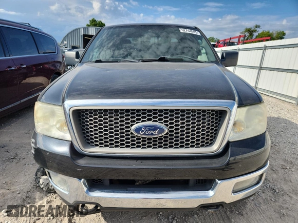 2005 Ford F-150 XLT with VIN 1FTPW14525FB75086, listed as a Copart auction lot 62744005 with 210,245 mi miles and Salvage title. Bid and sale history available at DreamBid. Image 5.