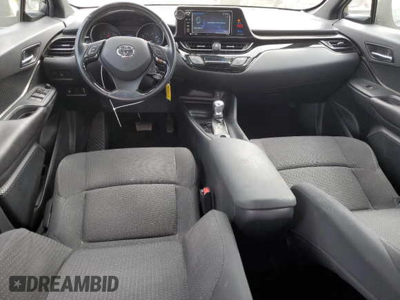2018 Toyota C-HR XLE with VIN NMTKHMBX0JR042667, listed as a Copart auction lot 54173255 with 50,395 mi miles and Salvage Title. Bid and sale history available at carsss.com. Image 8.