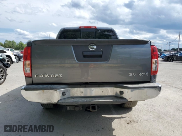 2018 Nissan Frontier Pro-4X with VIN 1N6AD0EV6JN749805, listed as a Copart auction lot 60438555 with Not provided miles and Salvage title. Bid and sale history available at DreamBid. Image 6.