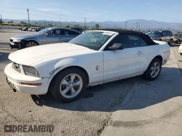 2008 Ford Mustang Deluxe with VIN 1ZVHT84N485126582, listed as a Copart auction lot 51853415 with 207,190 mi miles and Clean Title. Bid and sale history available at carsss.com. Image 1.