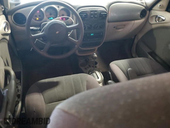 2005 Chrysler PT Cruiser z VIN 3C4FY48B85T592354, wystawiony jako Copart lot #55918665 z przebiegiem 245 499 mil mil oraz Szkoda całkowita • Salvage title. Historia ofert i sprzedaży dostępna na DreamBid. Obrazek 8.