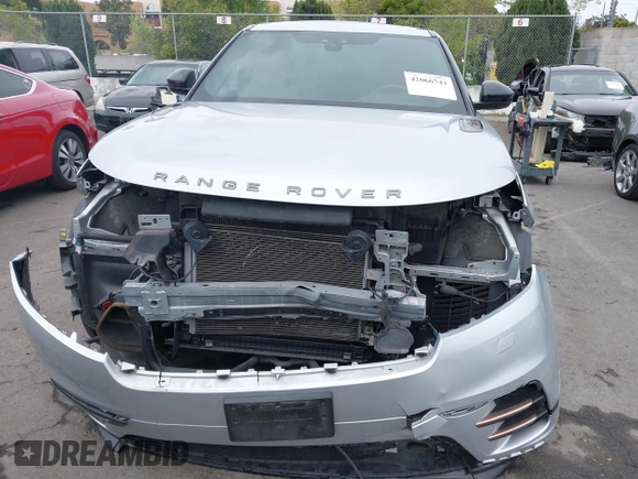 2020 Land Rover Range Rover Velar R-Dynamic S with VIN SALYK2EX7LA242015, listed as a IAAI auction lot 42066743 with 69,632 mi miles and . Bid and sale history available at DreamBid. Image 13.