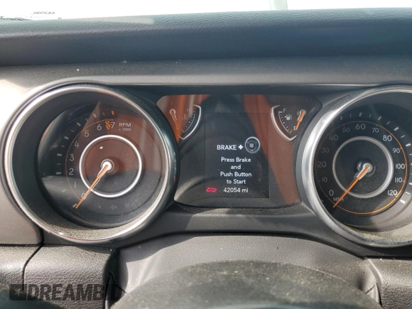 2023 Jeep Gladiator Sport S с VIN 1C6HJTAG8PL534103, выставлен на аукционе Copart как лот 63114795 с пробегом 42 054 миль миль и Списание • Salvage title. История ставок и продаж доступна на DreamBid. Изображение 9.
