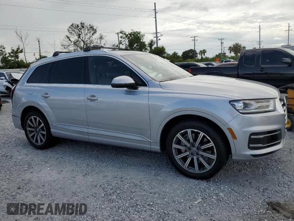 2018 Audi Q7 Premium Plus z VIN WA1LHAF75JD026937, wystawiony jako Copart lot #63379015 z przebiegiem 80 622 mil mil oraz Szkoda całkowita • Salvage title. Historia ofert i sprzedaży dostępna na DreamBid. Obrazek 4.