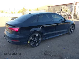2020 Audi A3 Sedan S line Premium with VIN WAUBEGFF9LA101774, listed as a IAAI auction lot 41443419 with 28,365 mi miles. Bid and sale history available at carsss.com. Image 4.