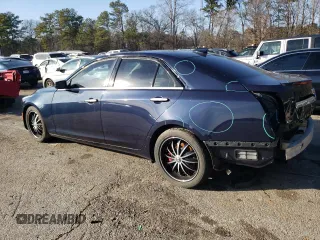 2015 Cadillac CTS RWD with VIN 1G6AP5SX4F0129071, listed as a Copart auction lot 87152944 with 126,724 mi miles and Salvage title. Bid and sale history available at DreamBid. Image 2.
