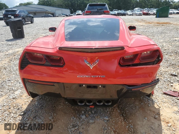 2014 Chevrolet Corvette 1LT with VIN 1G1YB2D71E5134308, listed as a Copart auction lot 59693705 with 72,822 mi miles and Salvage title. Bid and sale history available at DreamBid. Image 6.