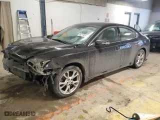 2012 Nissan Maxima 3.5 S with VIN 1N4AA5AP3CC856718, listed as a Copart auction lot 46219245 with 140,563 mi miles and Salvage Title. Bid and sale history available at carsss.com. Image 1.