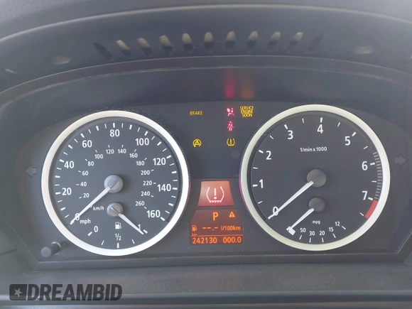 2006 BMW 5 Series 530xi with VIN WBANF73516CG67946, listed as a IAAI auction lot 41717981 with 242,130 mi miles and . Bid and sale history available at DreamBid. Image 7.
