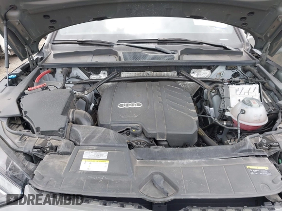 2023 Audi Q5 S line Premium with VIN WA1GAAFY3P2043285, listed as a IAAI auction lot 42414217 with 41,394 mi miles and . Bid and sale history available at DreamBid. Image 10.