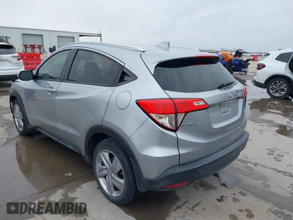 2019 Honda HR-V EX with VIN 3CZRU5H52KM710620, listed as a IAAI auction lot 41380796 with 50,683 mi miles. Bid and sale history available at carsss.com. Image 3.