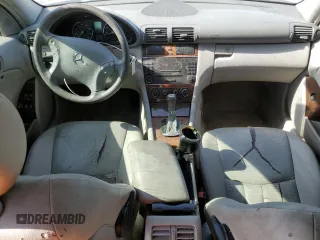 2006 Mercedes-Benz C 280 Luxury with VIN WDBRF54H06A906654, listed as a Copart auction lot 53290105 with 185,128 mi miles and Salvage Title. Bid and sale history available at DreamBid. Image 8.