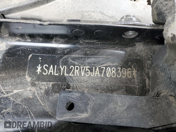 2018 Land Rover Range Rover Velar R-Dynamic SE z VIN SALYL2RV5JA708396, wystawiony jako Copart lot #48108885 z przebiegiem 48 593 mil mil oraz Szkoda całkowita • Salvage title. Historia ofert i sprzedaży dostępna na DreamBid. Obrazek 12.