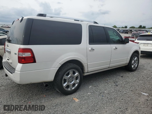 2013 Ford Expedition EL Limited with VIN 1FMJK2A5XDEF61444, listed as a Copart auction lot 62404064 with 219,971 mi miles and Salvage Title. Bid and sale history available at carsss.com. Image 3.
