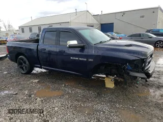 2012 Ram 1500 Sport with VIN 1C6RD7HT8CS215211, listed as a Copart auction lot 44674055 with 126,052 mi miles and Salvage title. Bid and sale history available at DreamBid. Image 4.