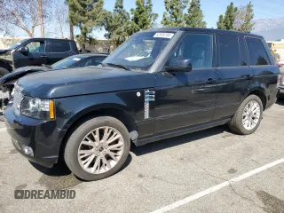 2012 Land Rover Range Rover SC Autobiography with VIN SALMP1E44CA365075, listed as a Copart auction lot 52634705 with 128,300 mi miles and Clean title. Bid and sale history available at DreamBid. Image 1.